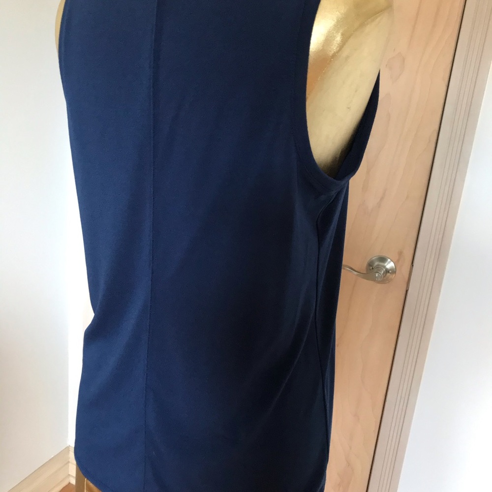 Express Basic Blue Tank - Picture 3 of 4